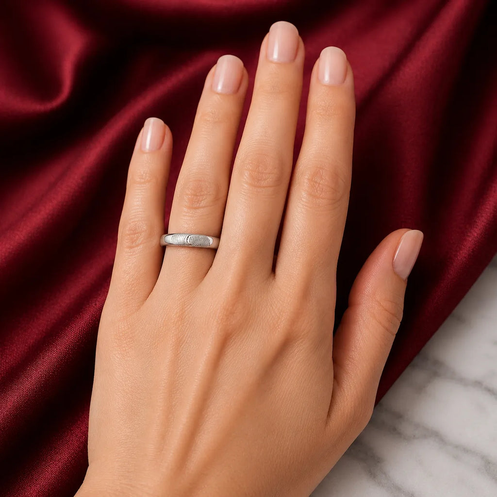 Imprint Band Ring
