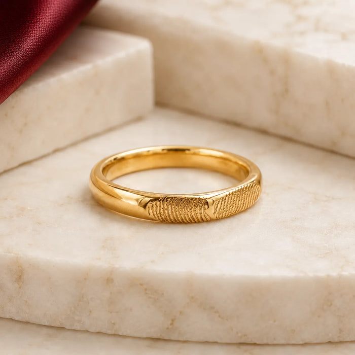 Imprint Band Ring