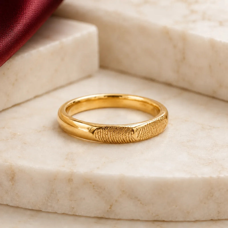 Imprint Band Ring
