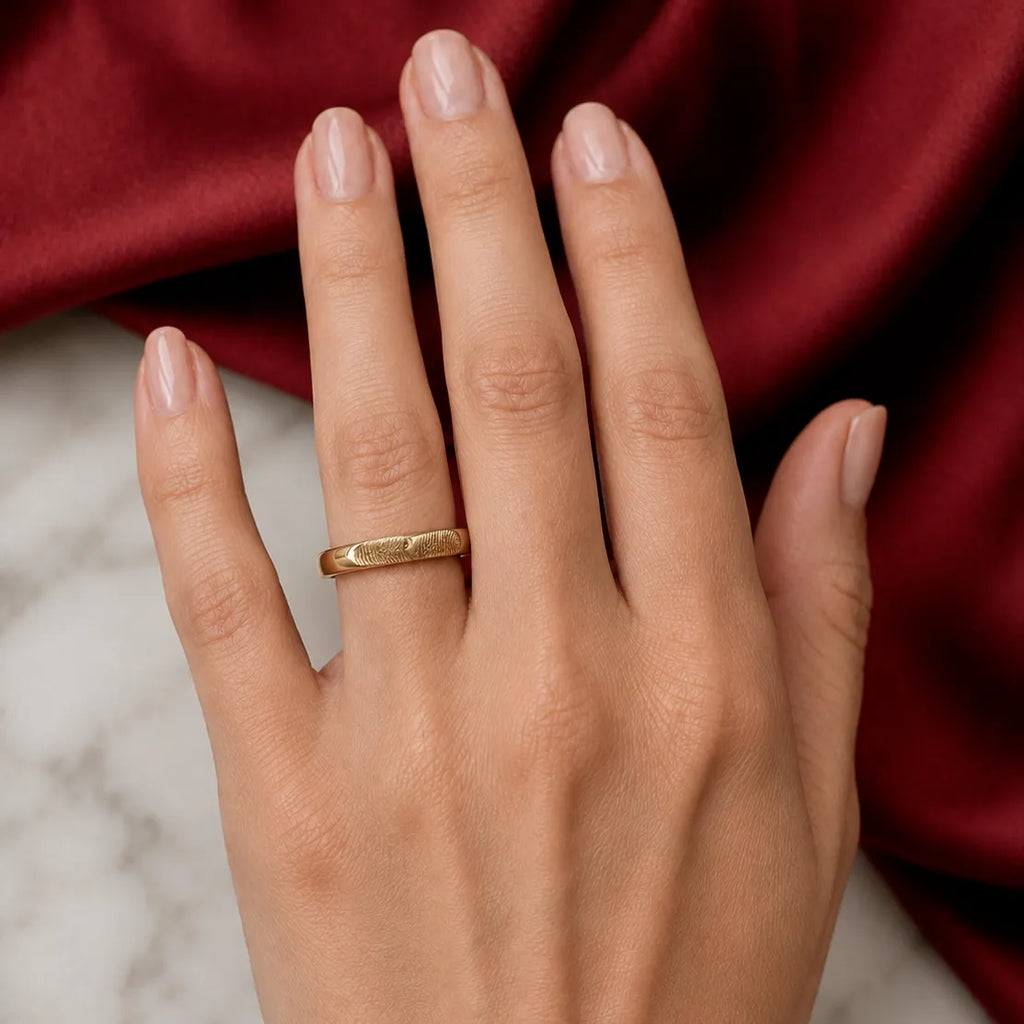 Imprint Band Ring