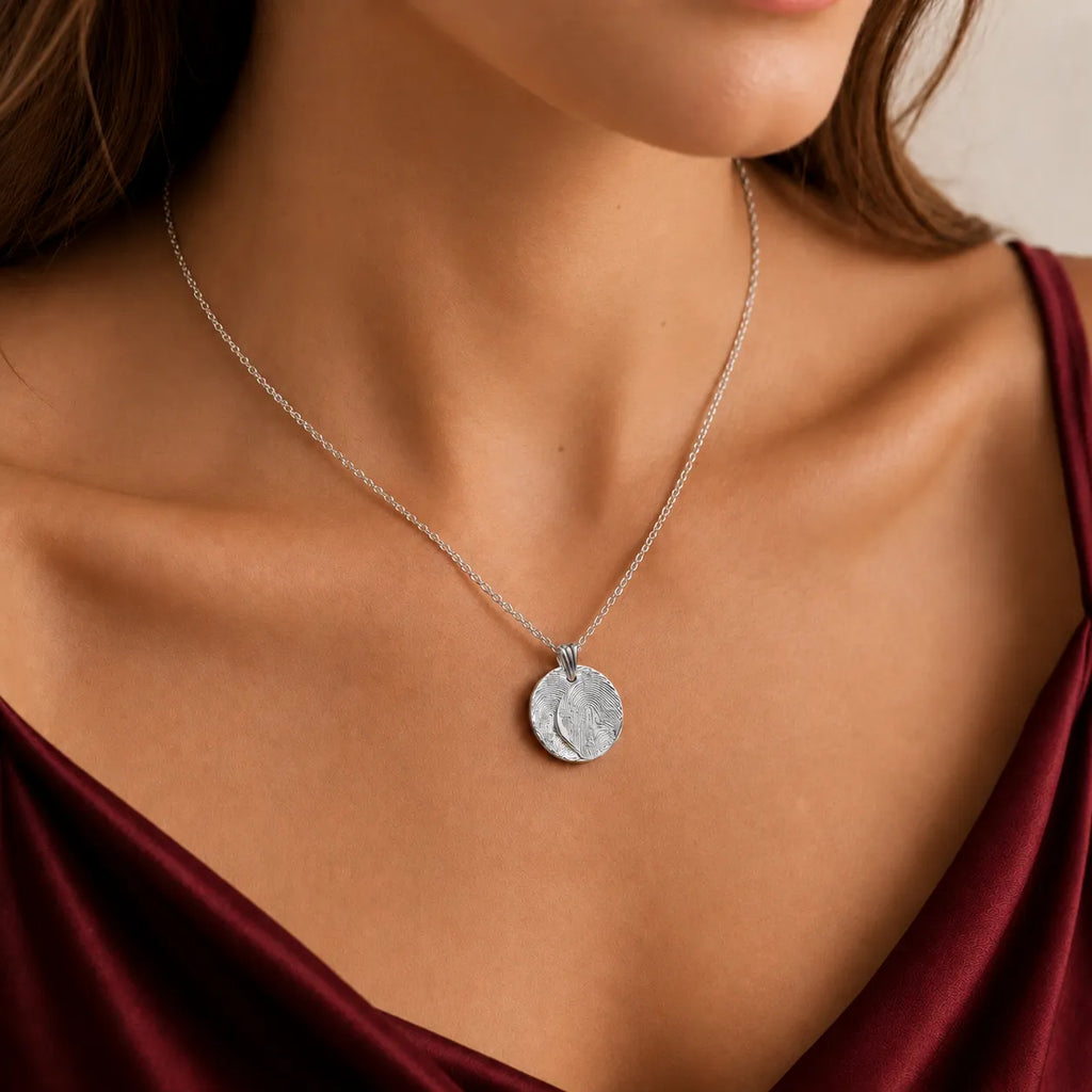 Round Imprint Necklace