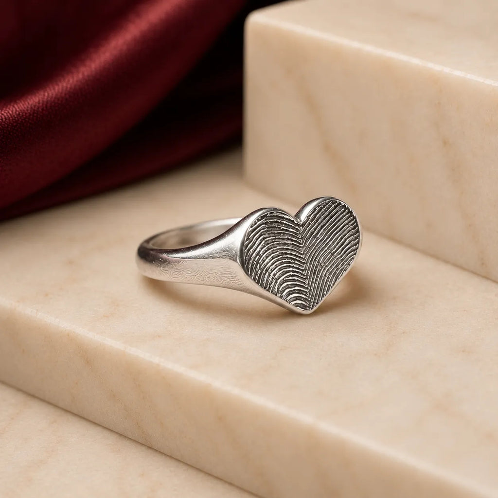Heart Imprint Ring