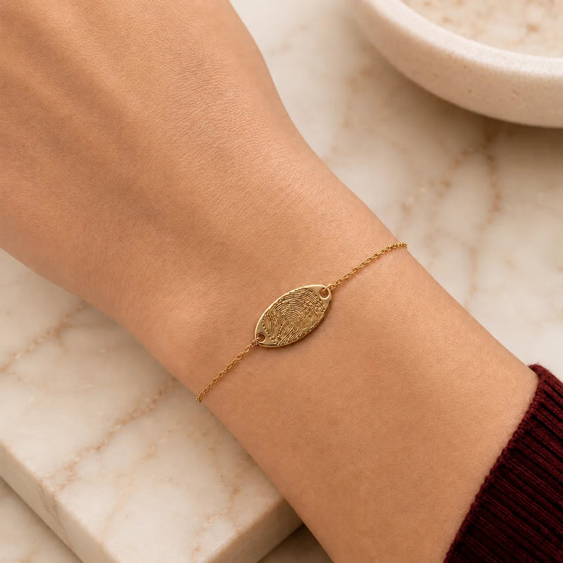 Oval Imprint Bracelet