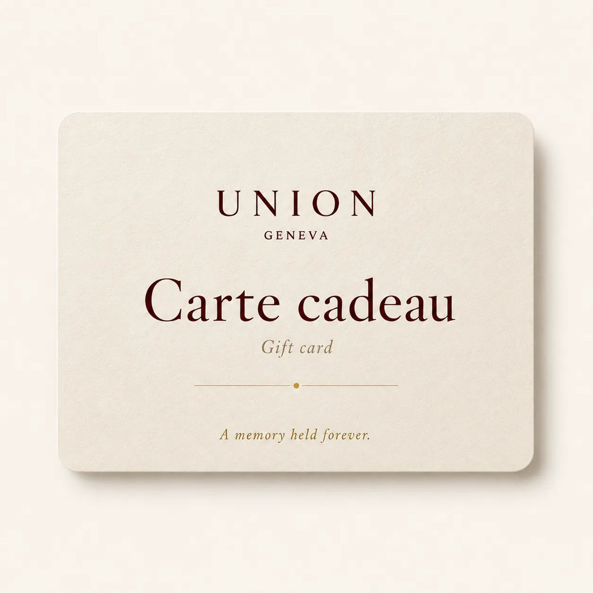 Carte Cadeau