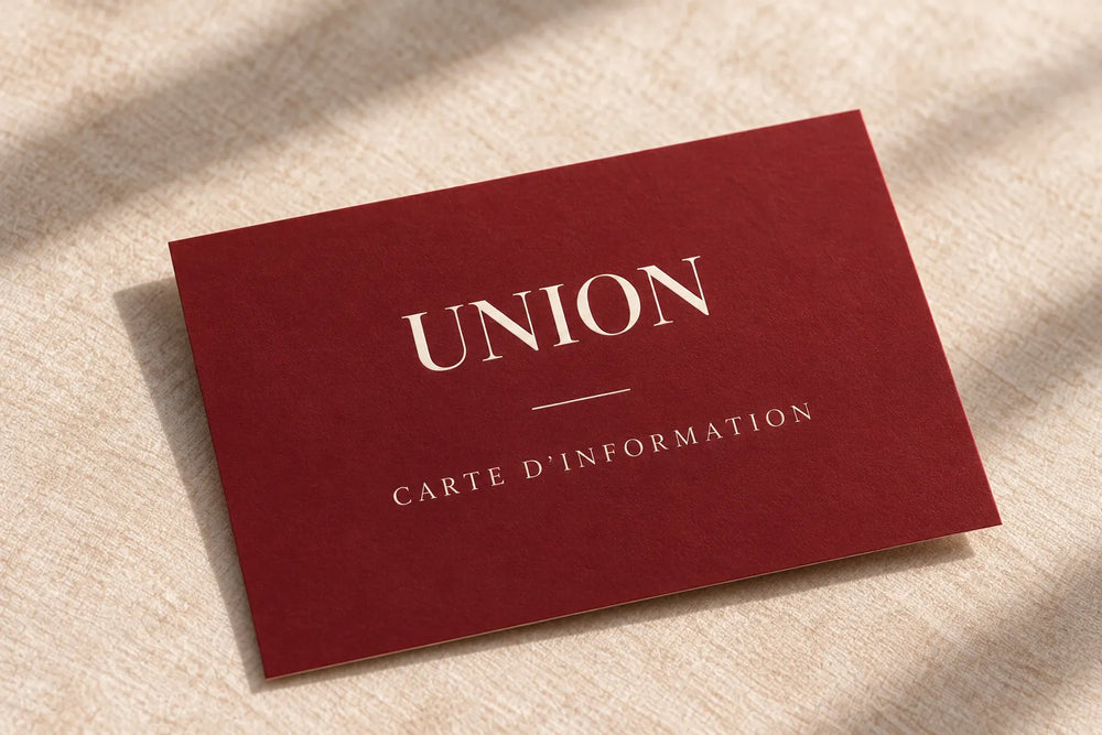 The kit information card