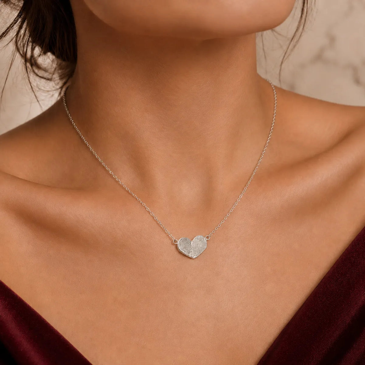 Heart Imprint Necklace