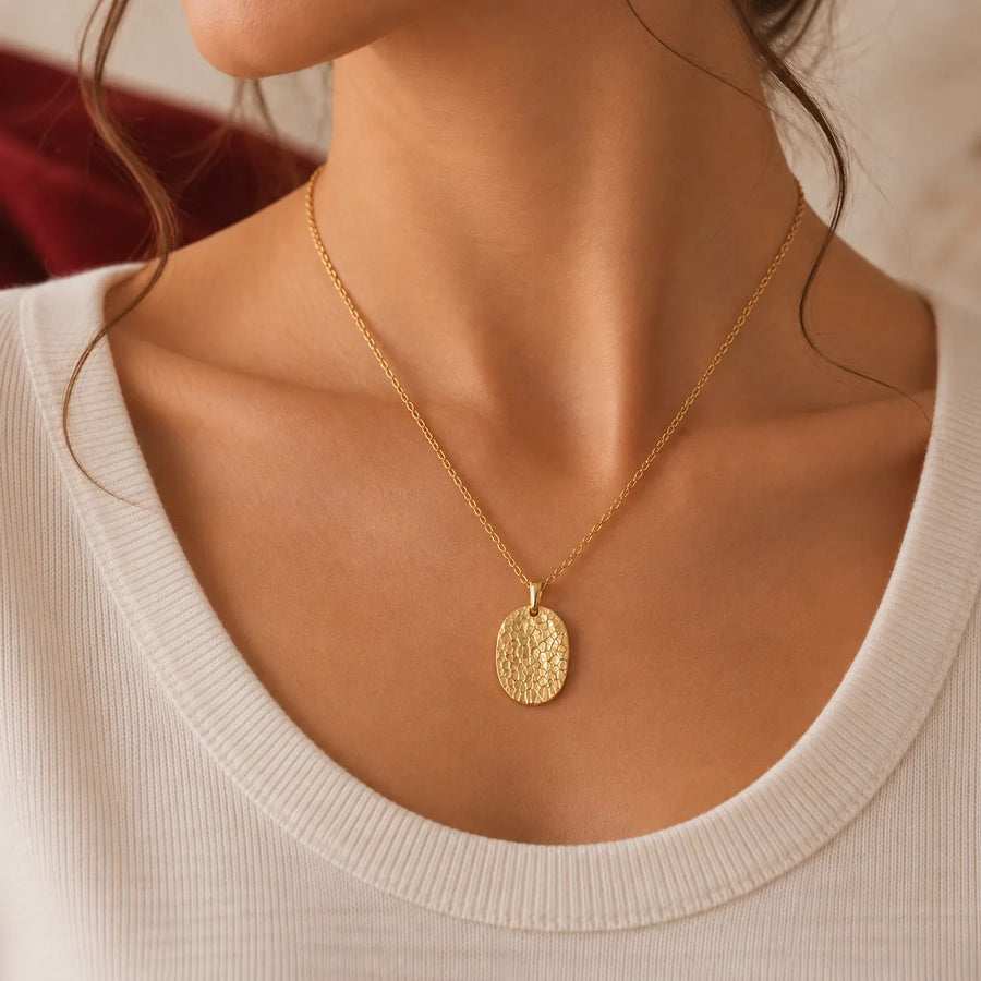 Oval Imprint Necklace