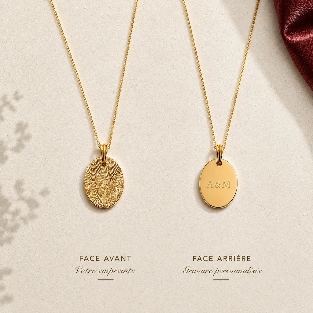 Oval Imprint Necklace