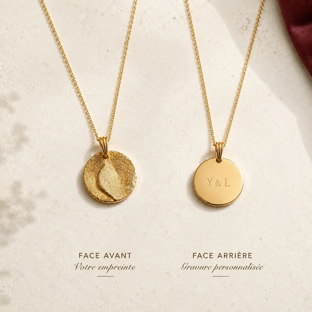 Round Imprint Necklace