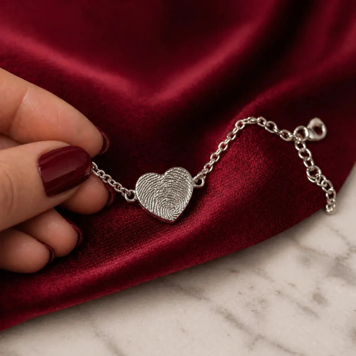 Heart Imprint Bracelet - Union