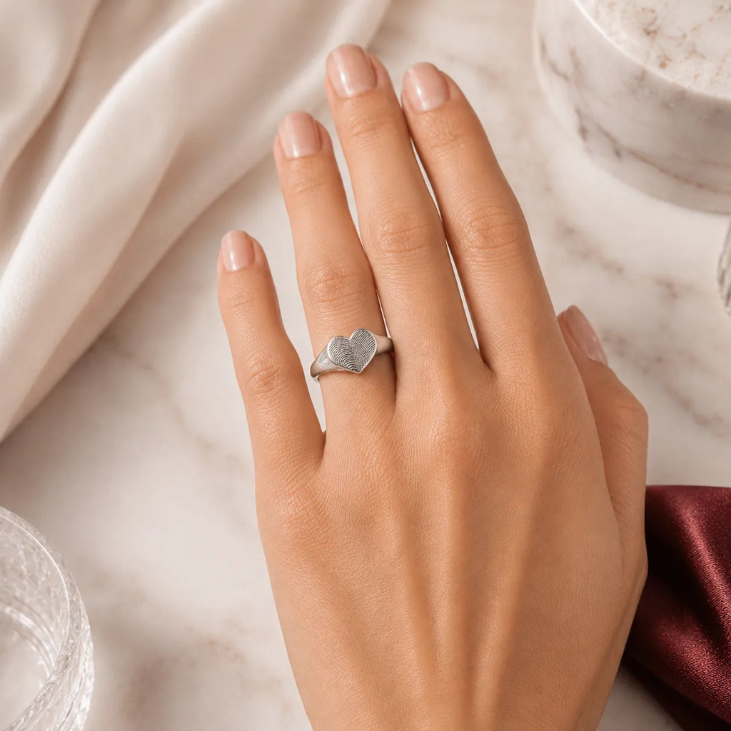 Heart Imprint Ring