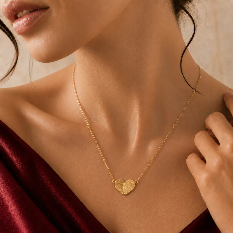 Heart Imprint Necklace