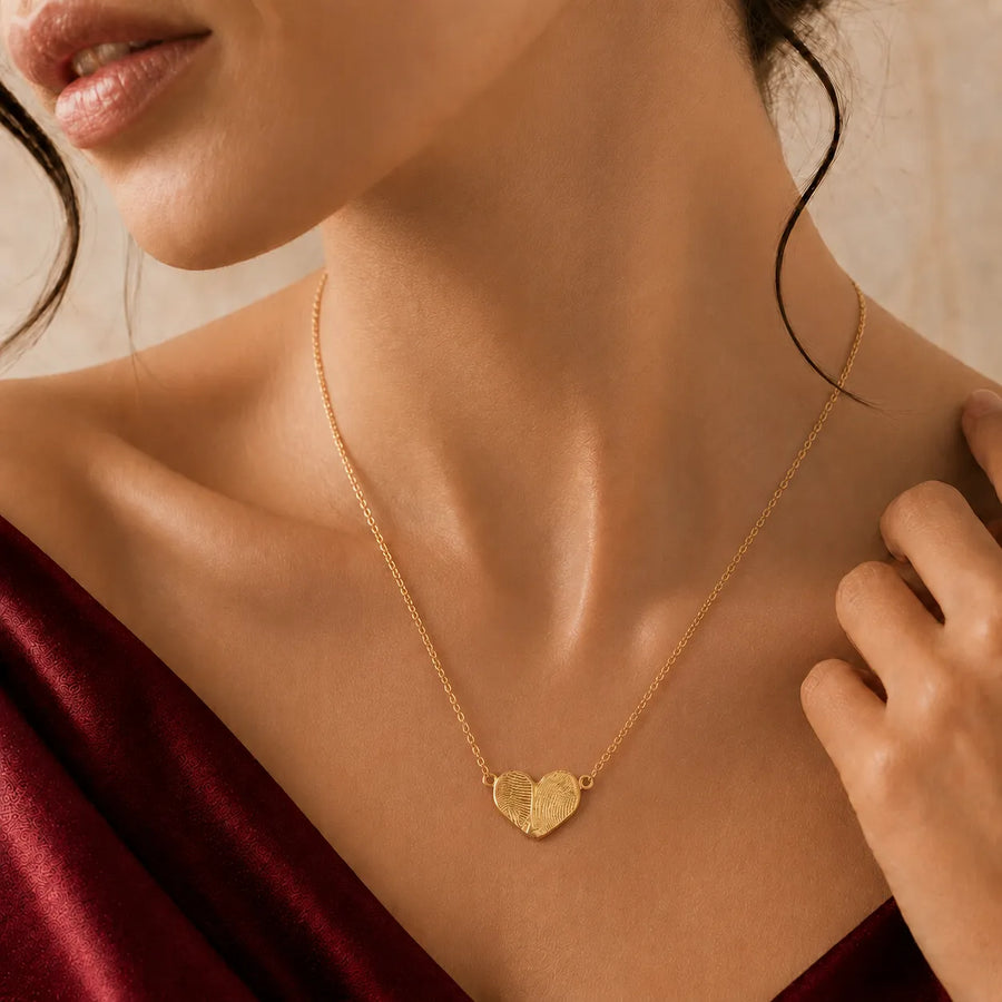 Heart Imprint Necklace