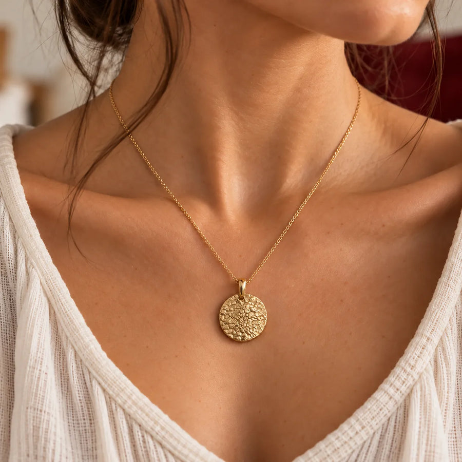 Round Imprint Necklace
