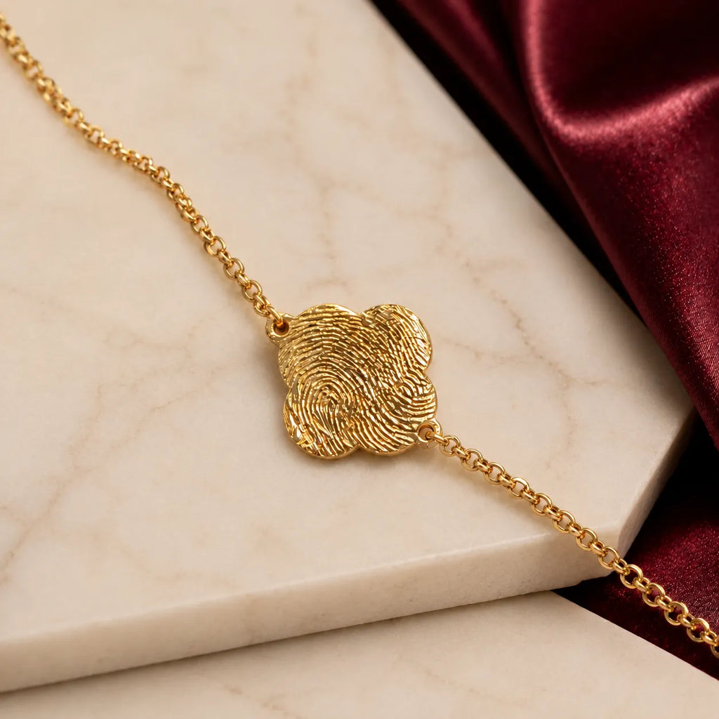 Clover Imprint Bracelet