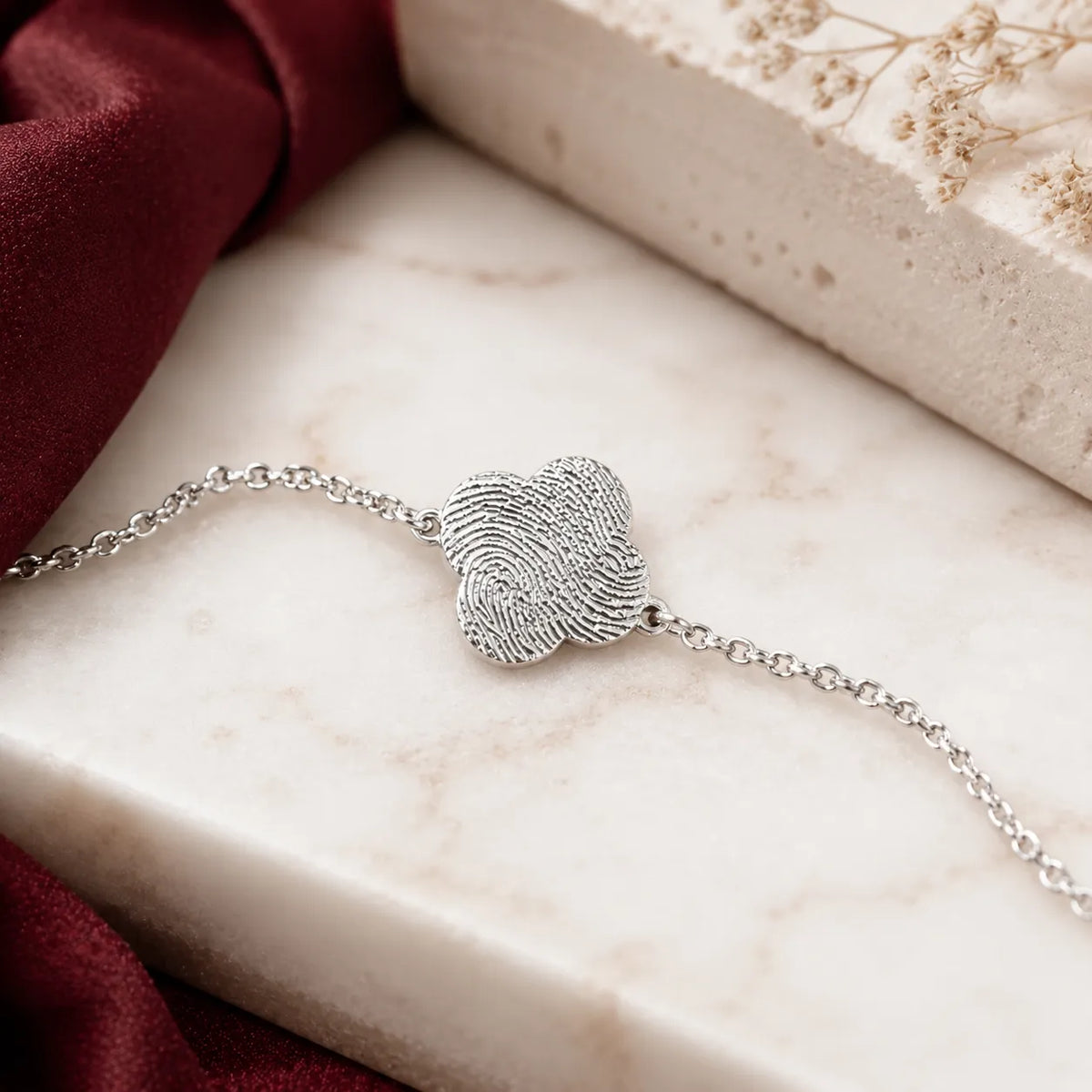 Clover Imprint Bracelet